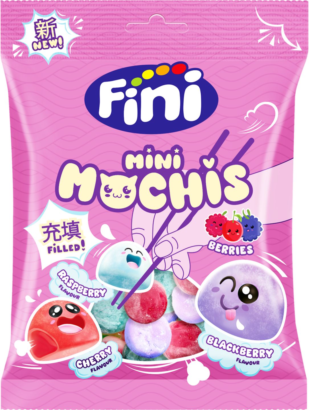 Fini Mini Mochis Želé cukríky