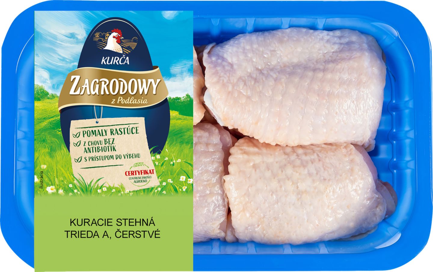 Farmárske dolné stehná s kosťou
