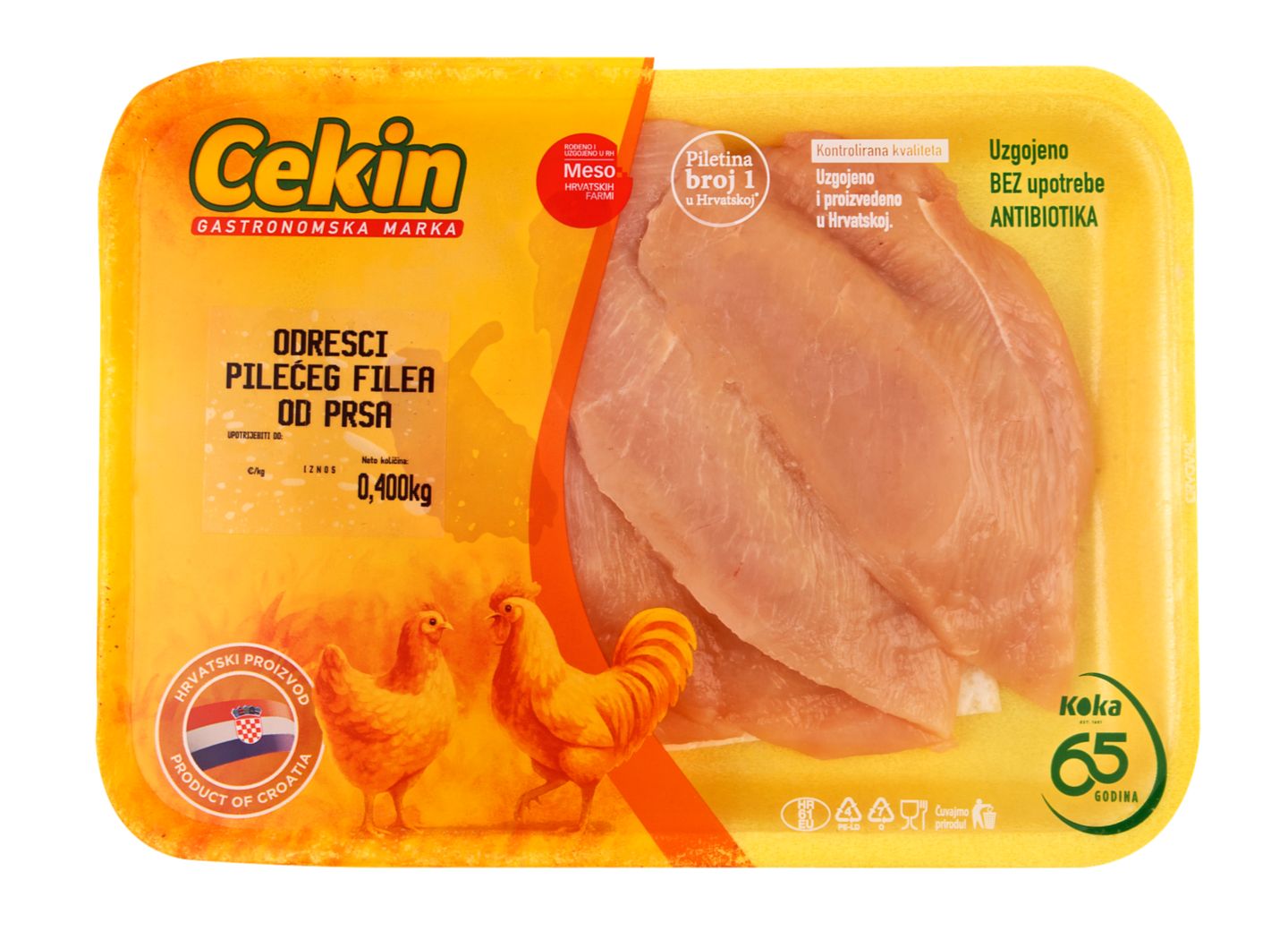 Cekin Odresci od pilećeg filea
MPC 19.09.2026= 5,29€