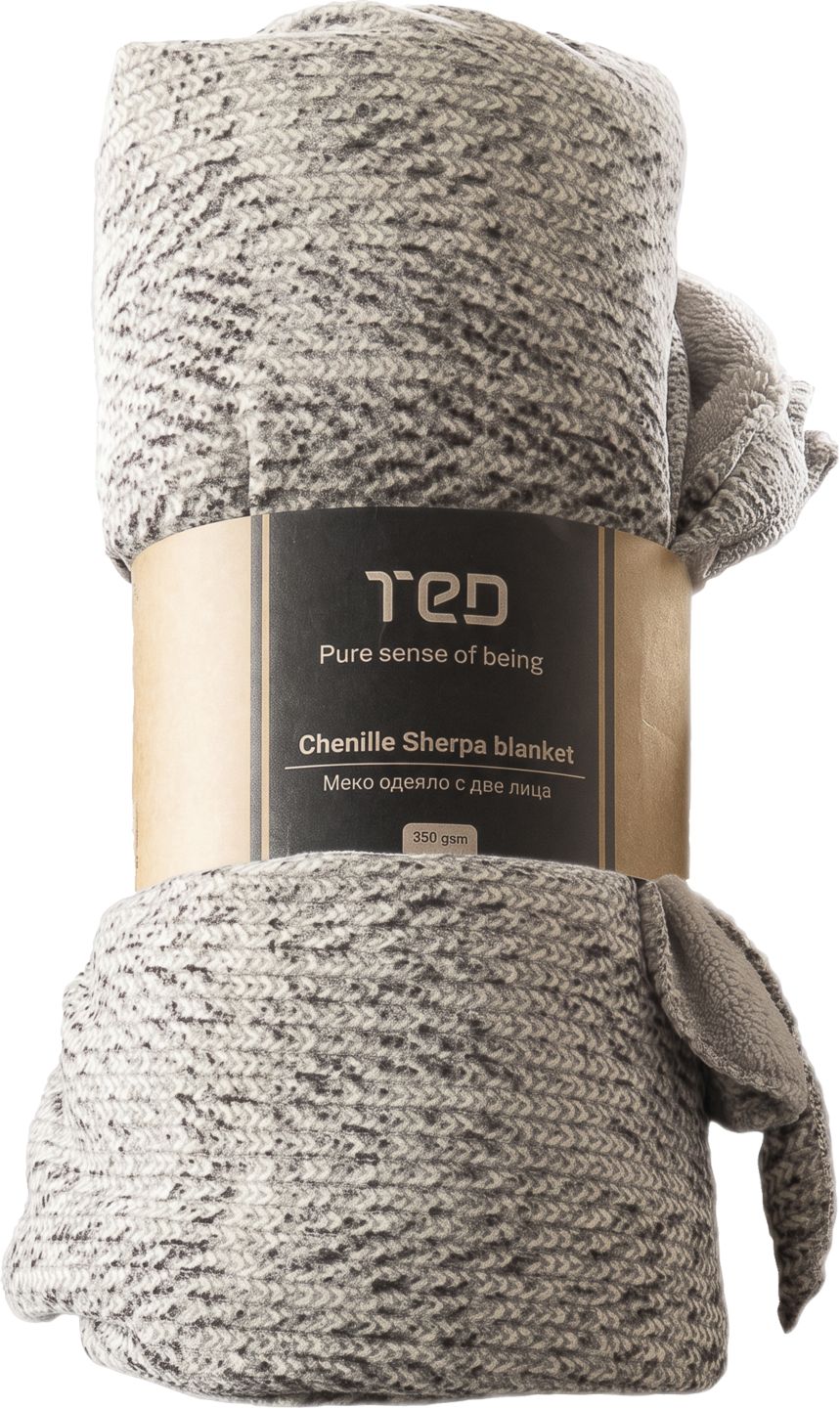 Изображение на TED Одеяло CHENNIL SHERPA
200 x 200 см