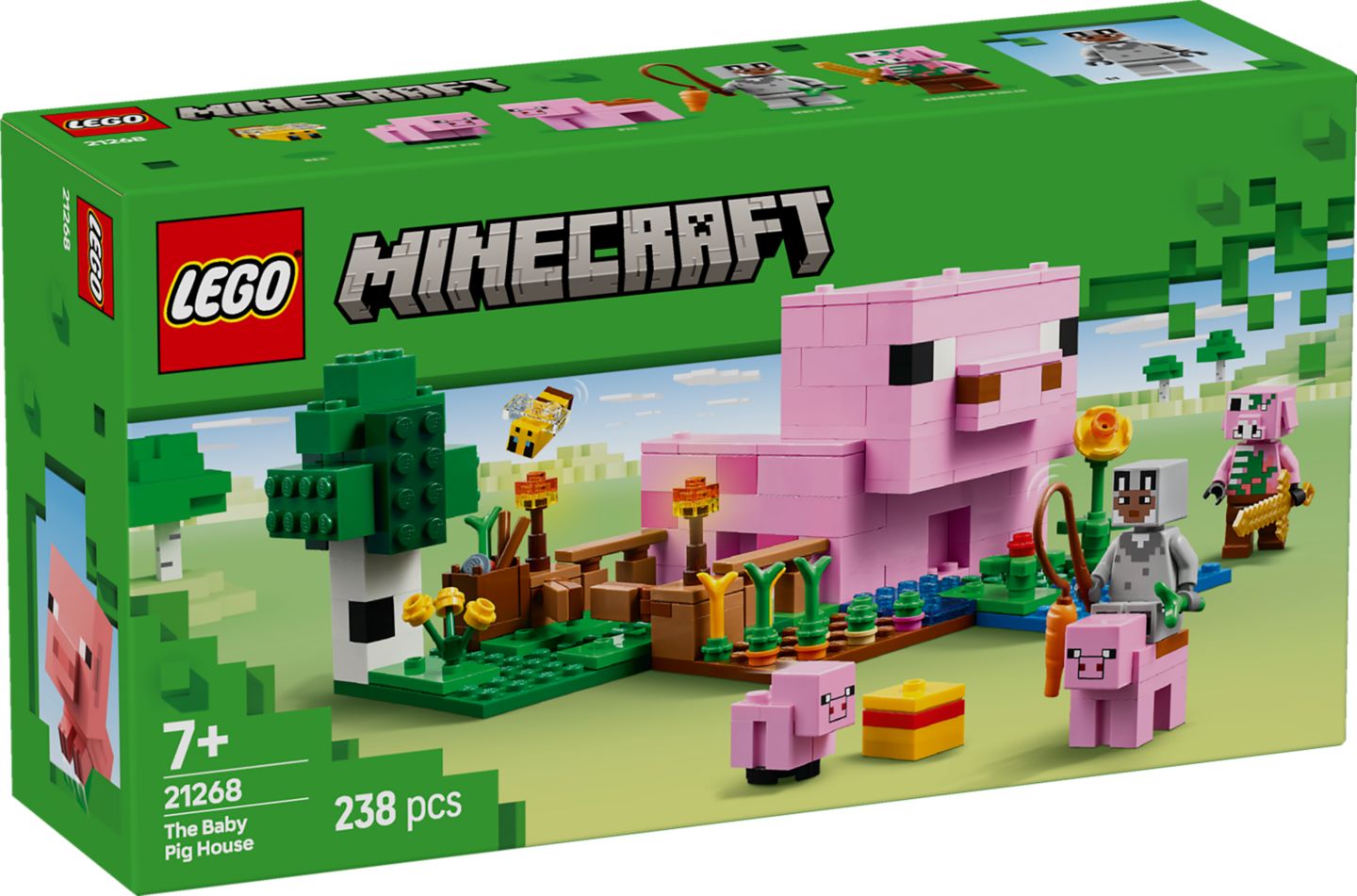 LEGO Minecraft® Domček Prasiatka