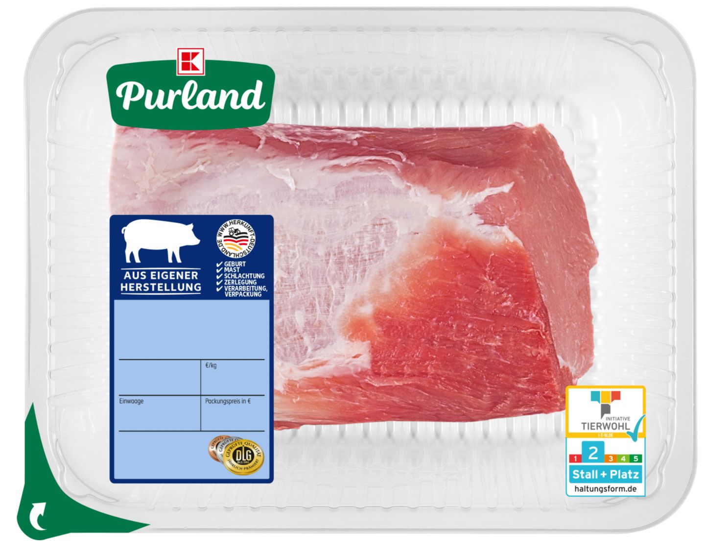 K-PURLAND Schweinerücken am Stück