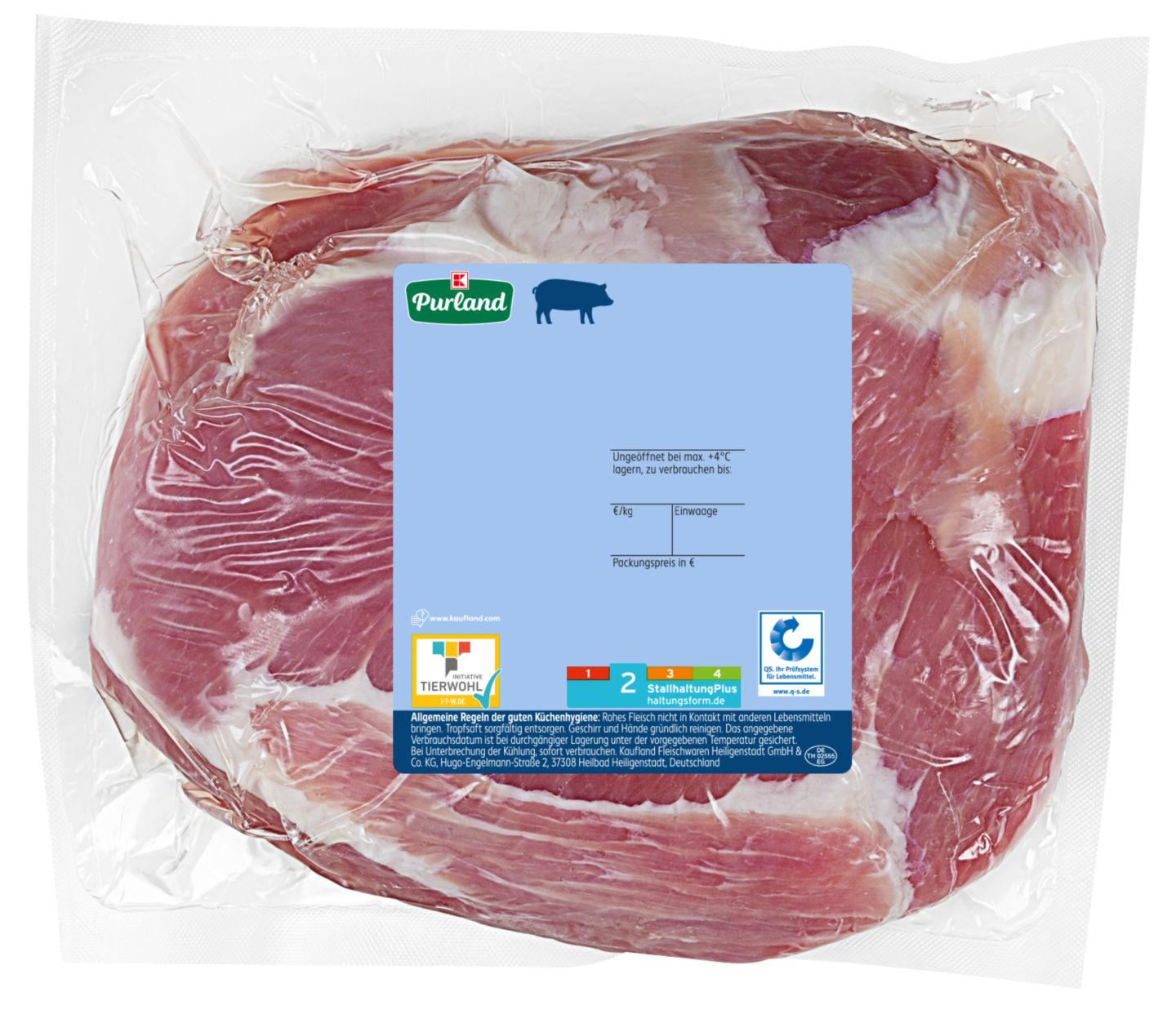 K-PURLAND Pökelbraten vom Schwein, saftig und zart