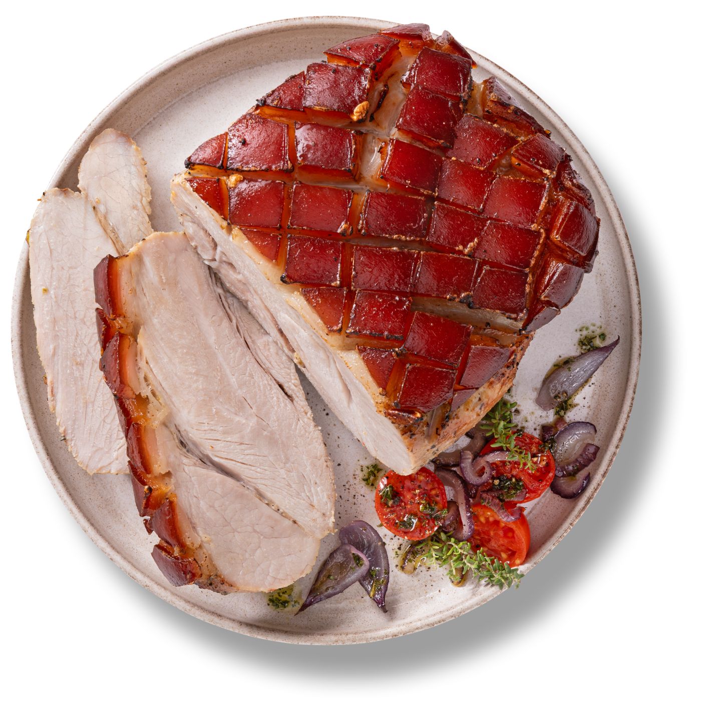 K-PURLAND Krustenbraten, gewürzt, aus der Schweinehüfte