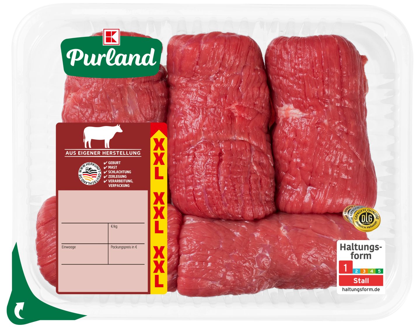 K-PURLAND Rinderrouladen XXL