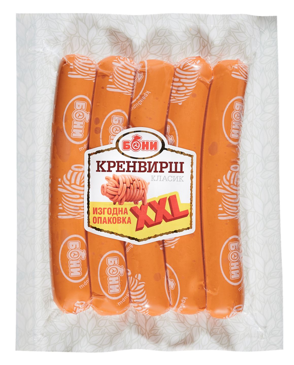 Изображение на Бони Кренвирш
XXL вакуум опаковка