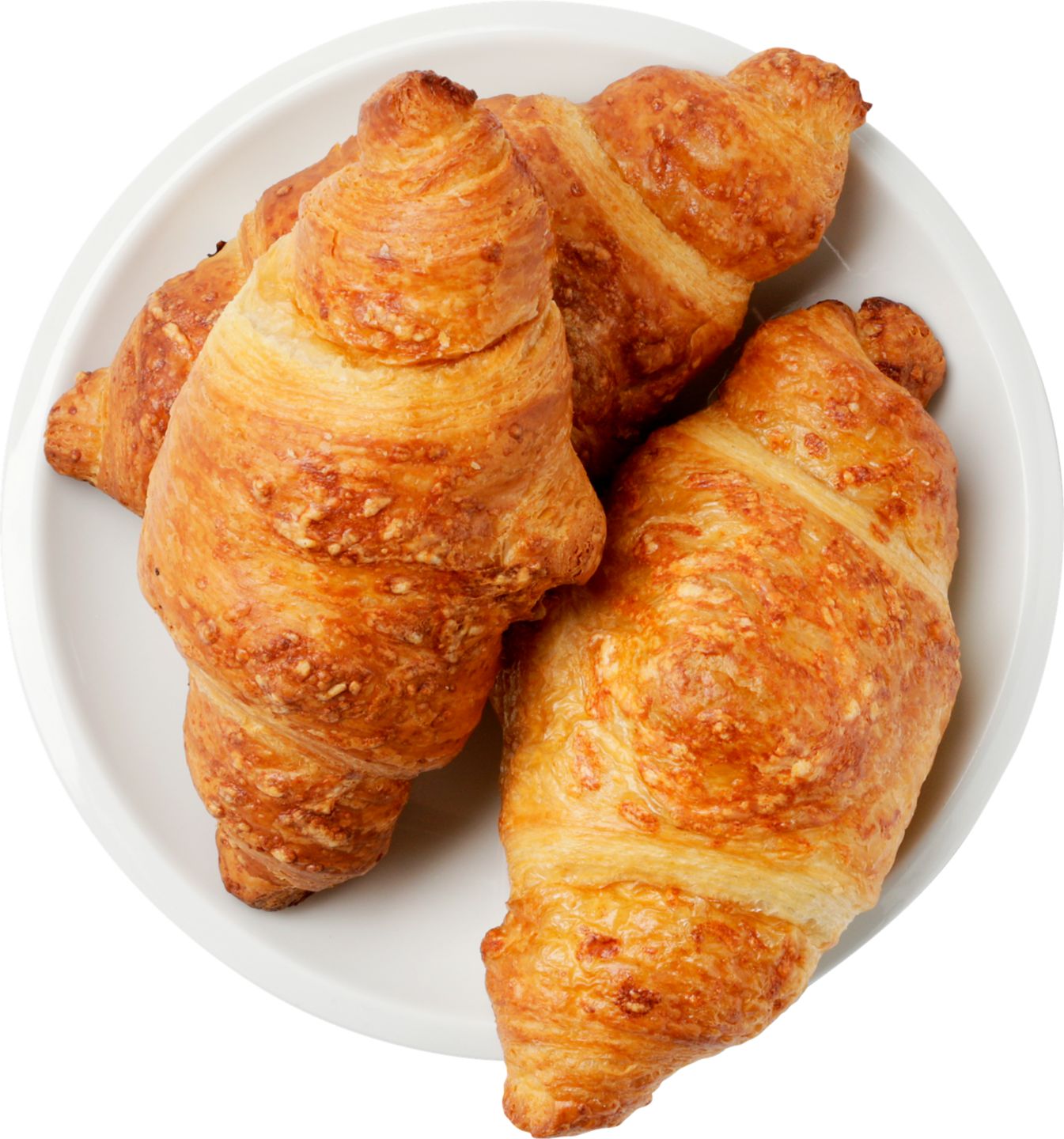 Croissant se šunkou a sýrem