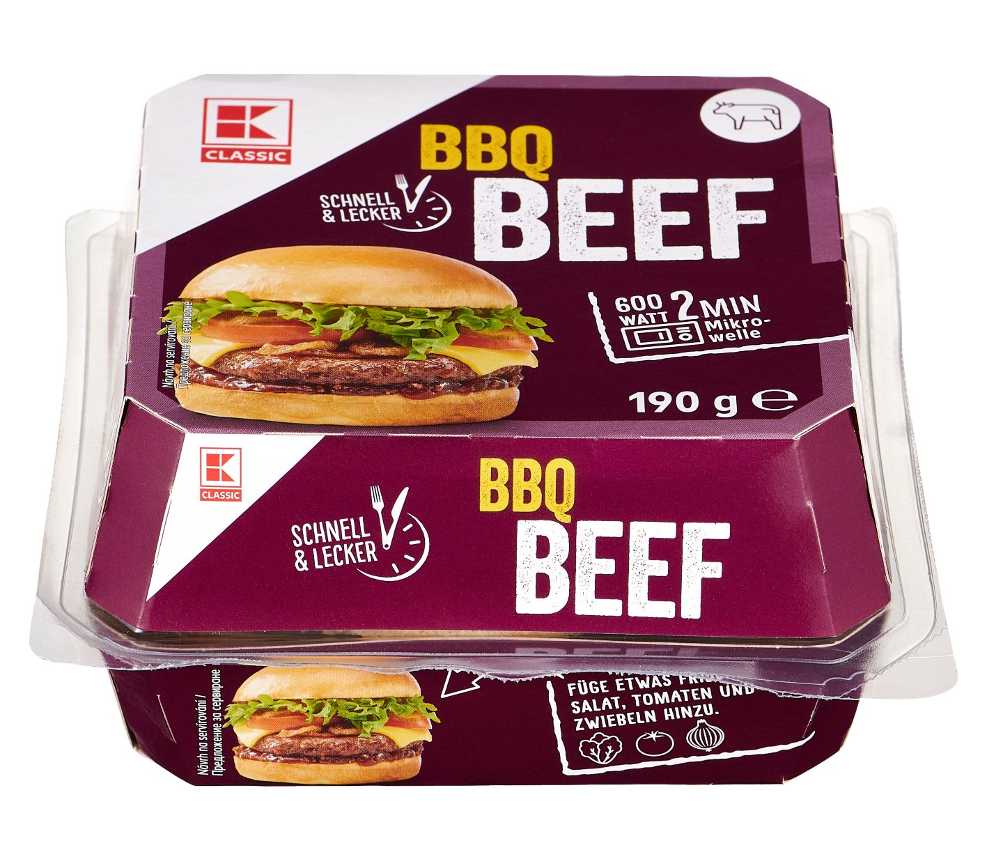 Изображение на K-CLASSIC Бургер от говеждо месо
различни видове