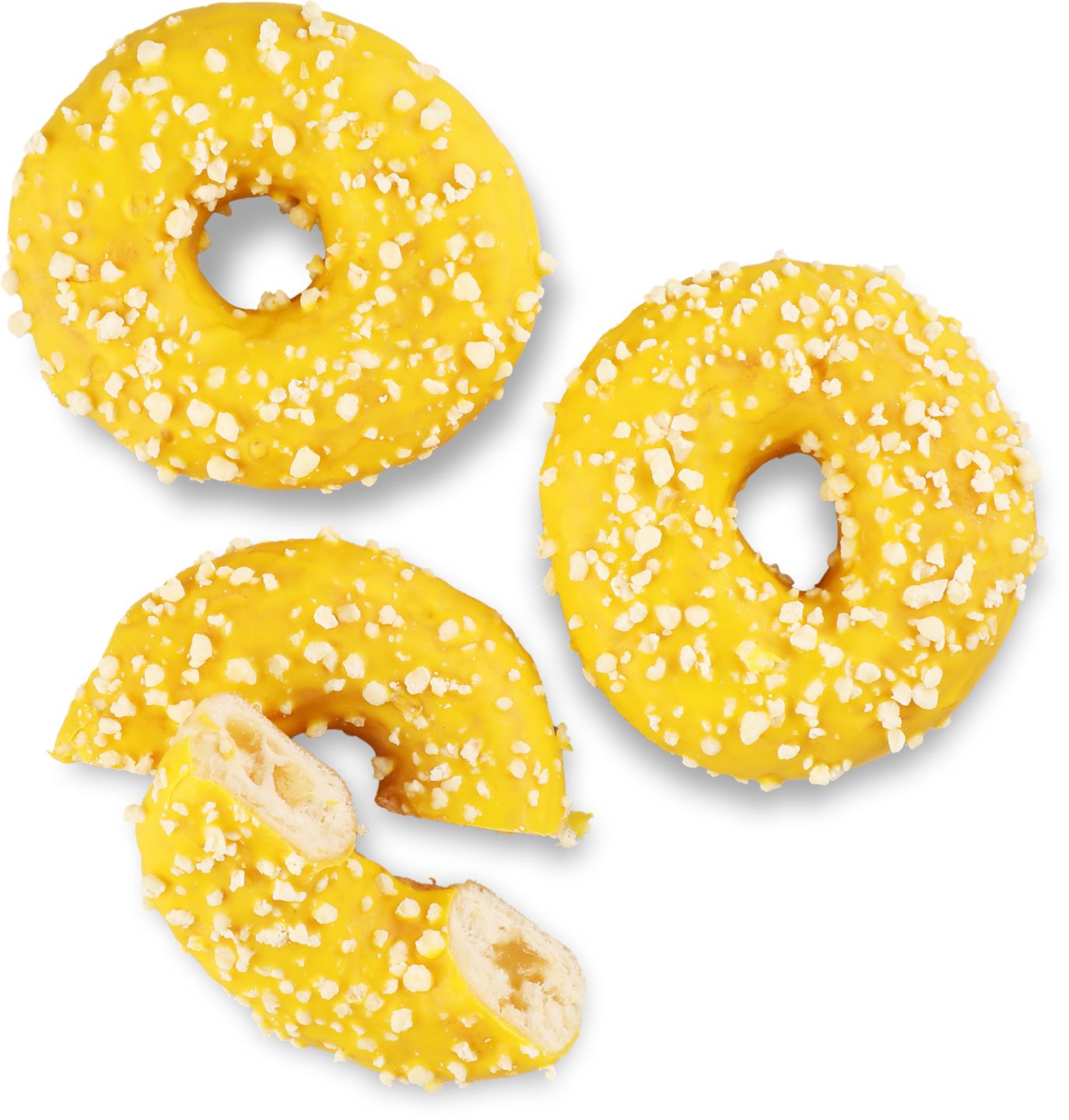 Donut s citronovou náplní