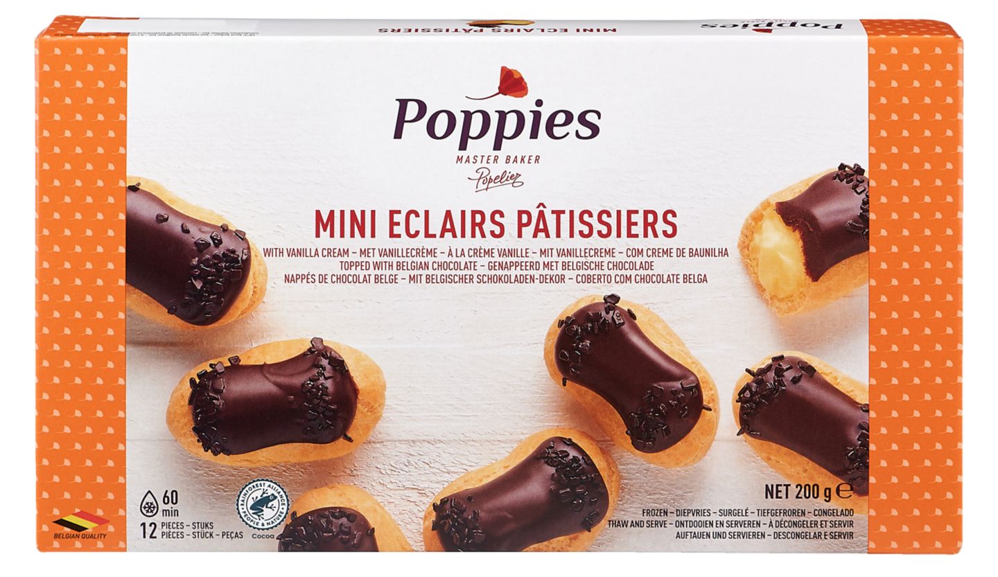 Изображение на Poppies Еклери
с шоколадова глазура