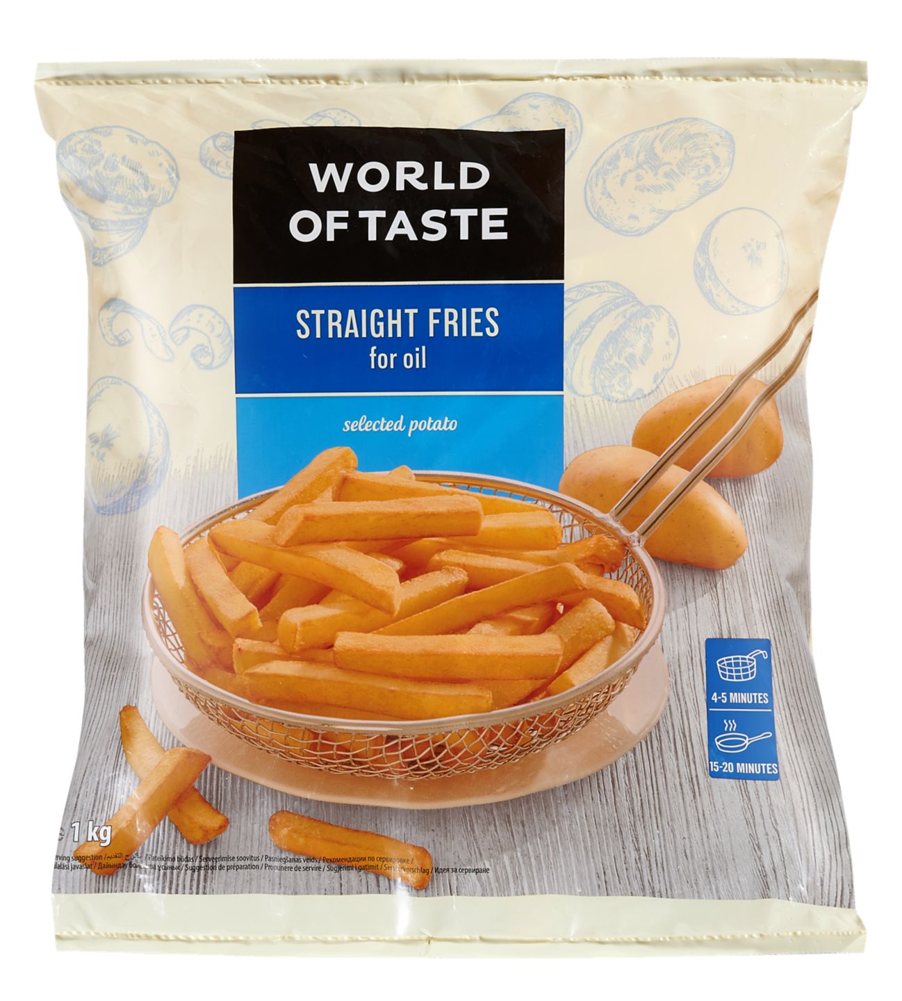 Изображение на World of Taste Картофи
замразени