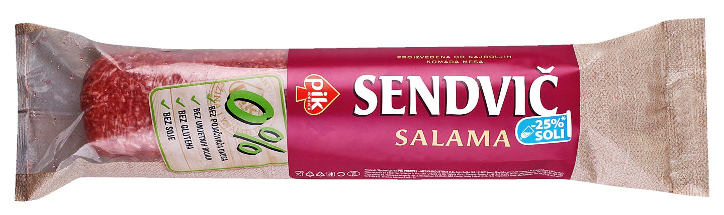 PIK Sendvič salama
MPC 2.5.2025=14,9€