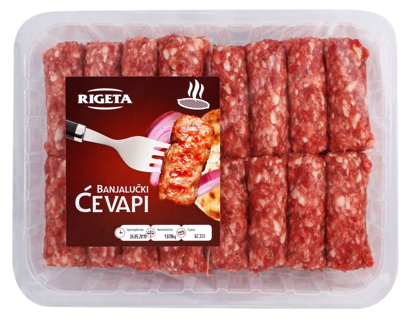 Banjalučki ćevapčići MPC 2.5.2025=8,39€