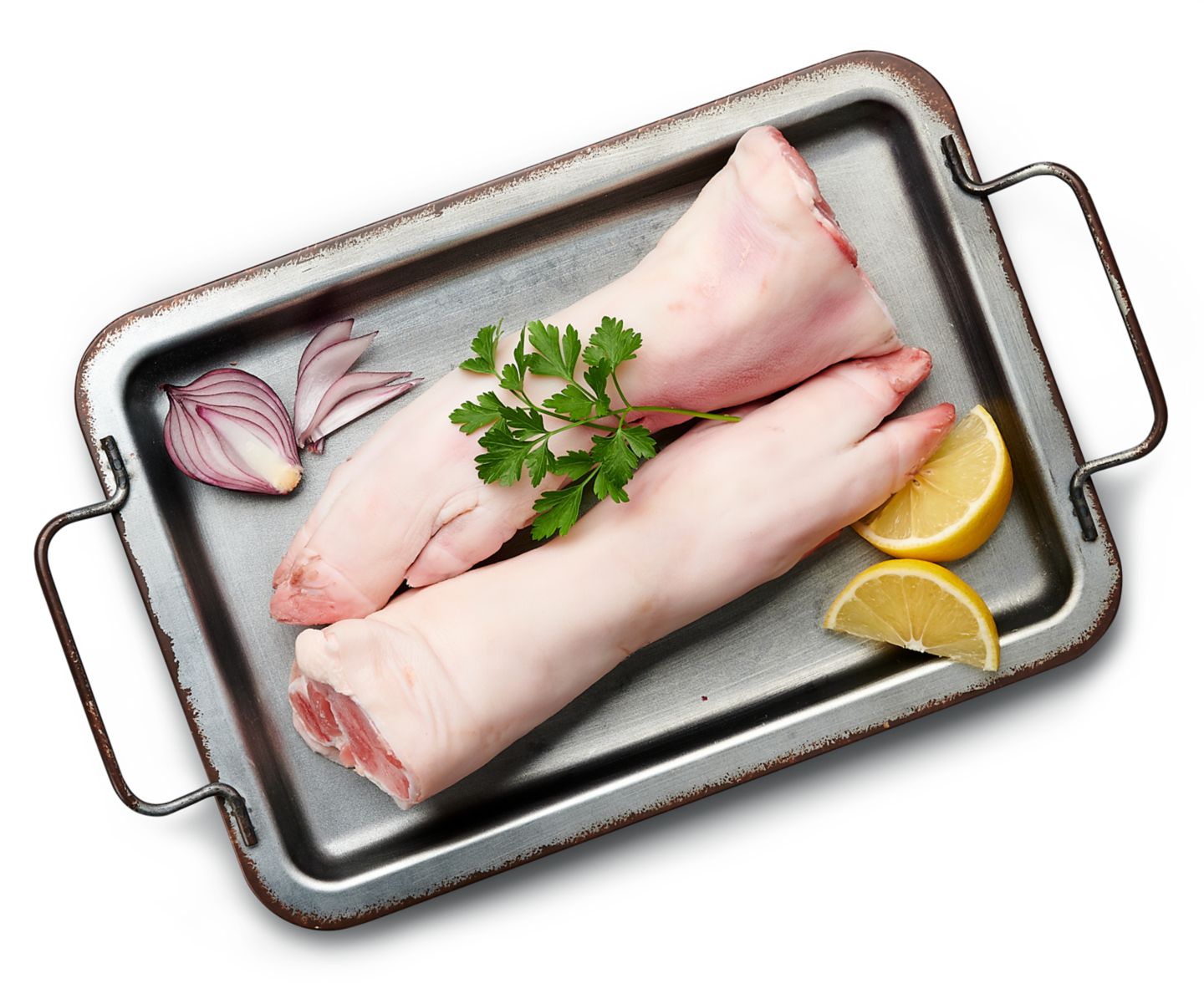 Изображение на Свински крака от свежата витрина