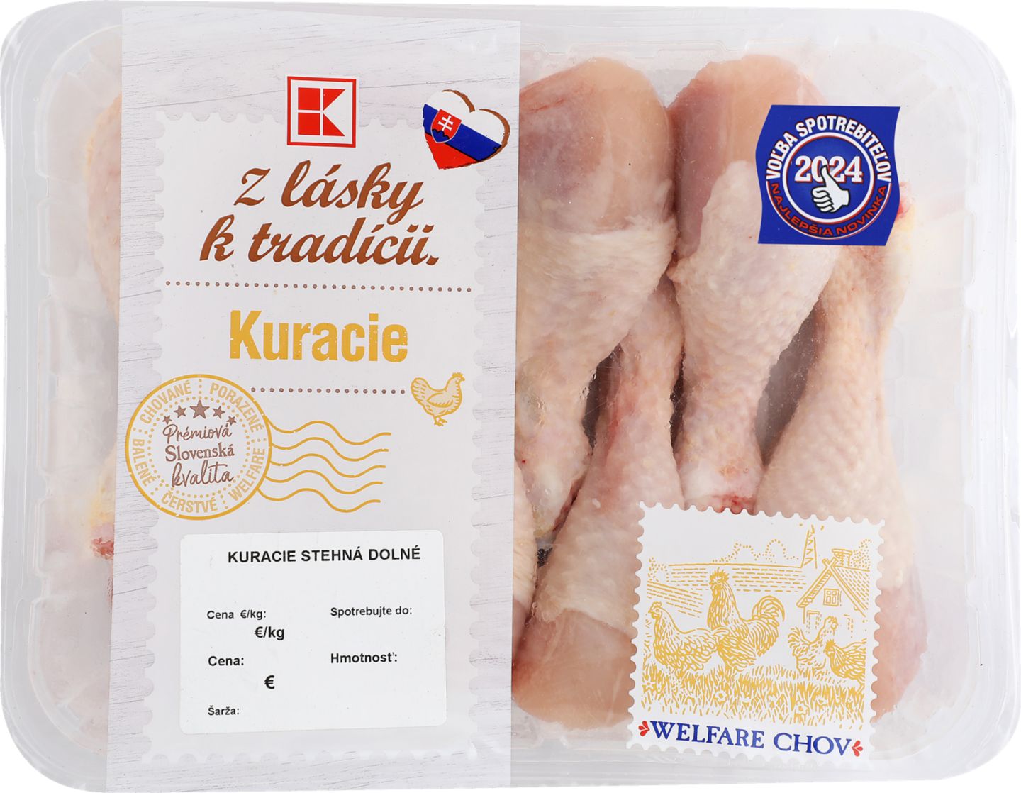 Z lásky k tradícii Kuracie dolné stehná