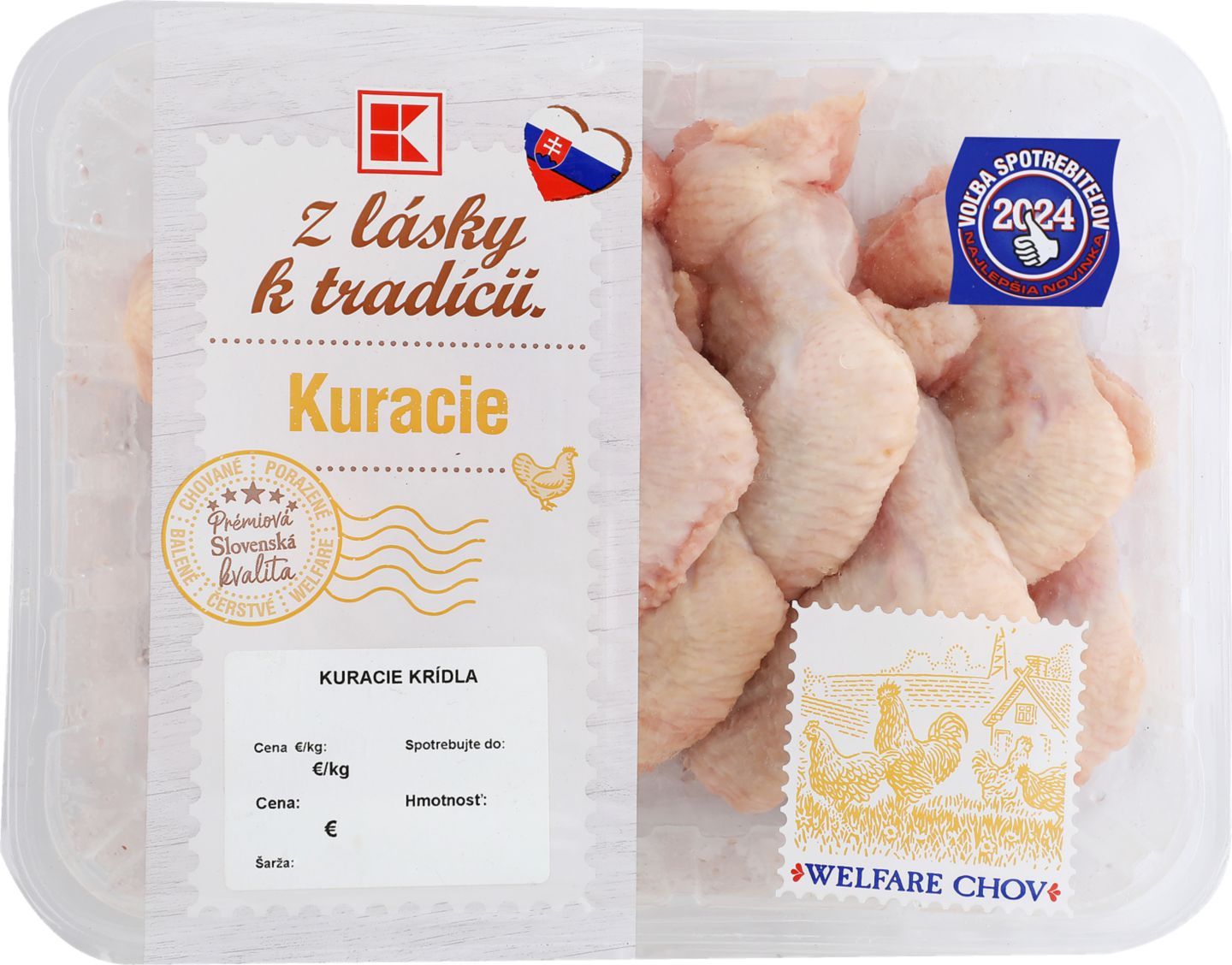 Z lásky k tradícii Kuracie krídla