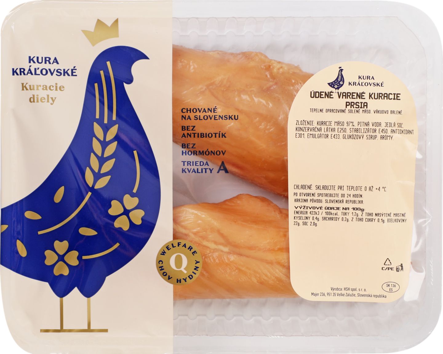 Kráľovské kuracie prsia 