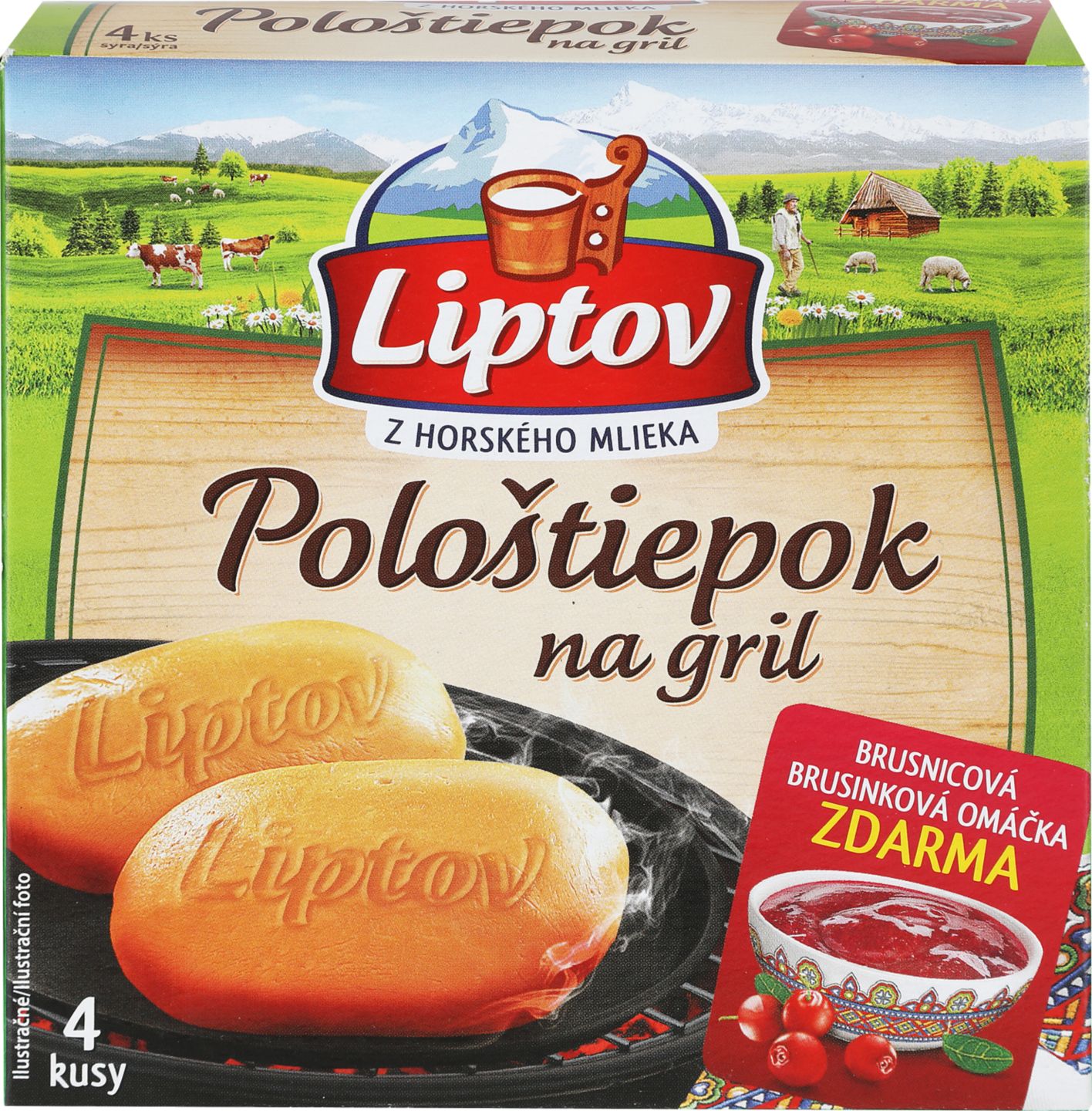 Liptov Pološtiepok na gril