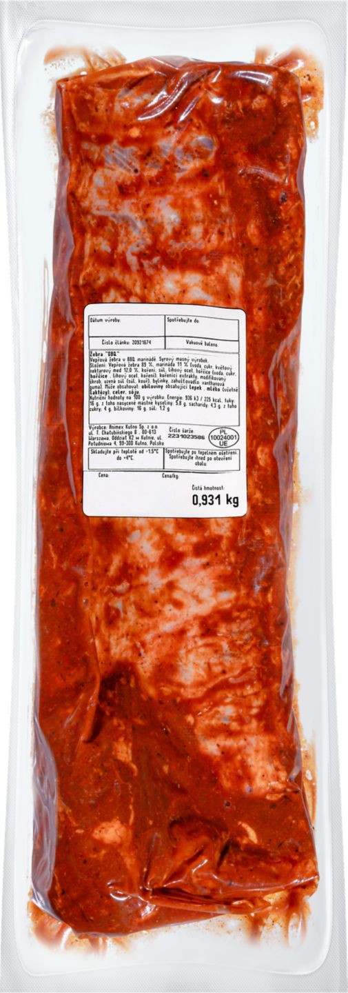 BBQ vepřová žebírka 