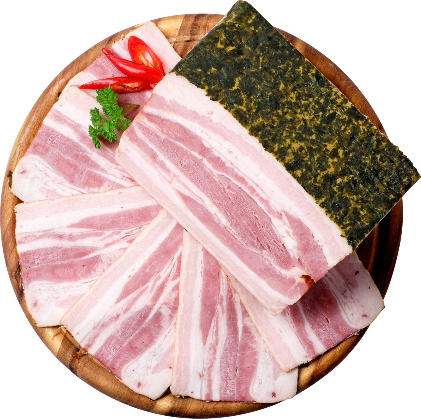 Uzeniny Příbram Slanina s medvědím
česnekem