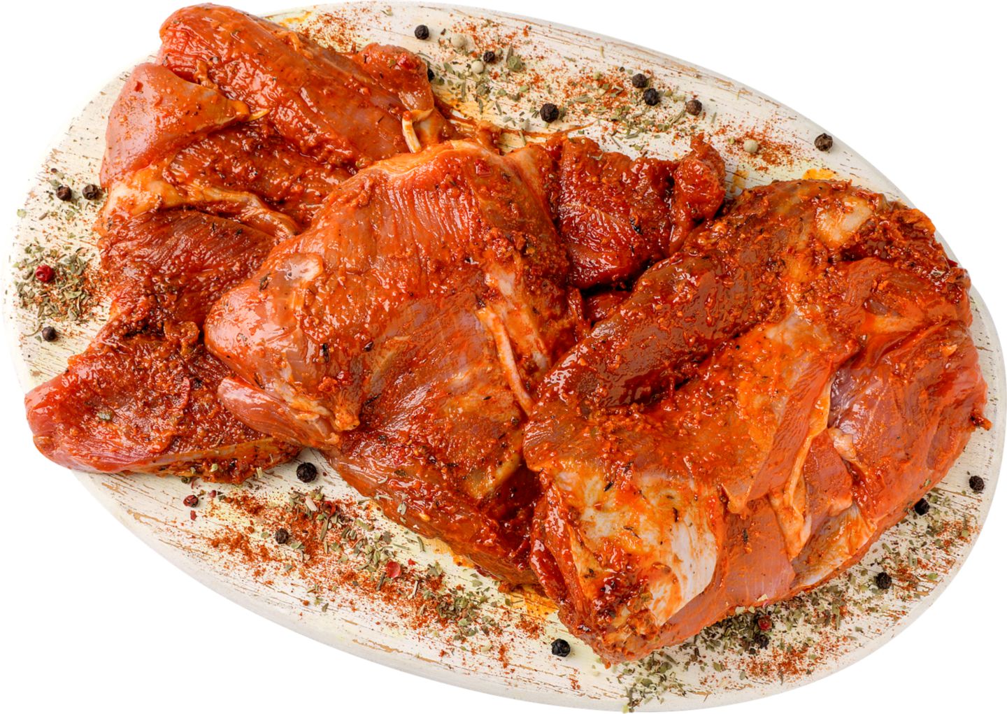 Prominent Krutí stehenní plátek
marinovaný