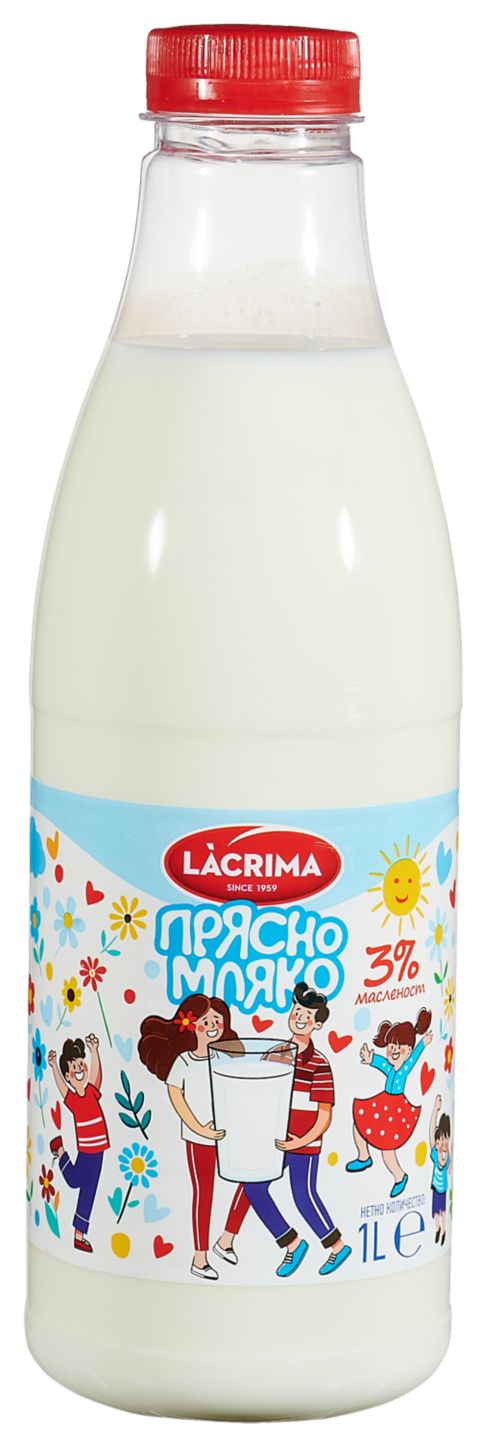 Изображение на LACRIMA Прясно мляко
3% масленост