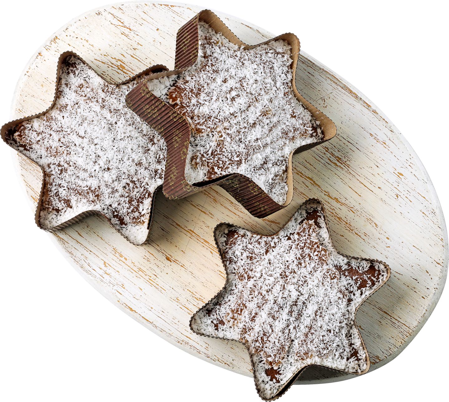 Perník hvězdička s kokosem