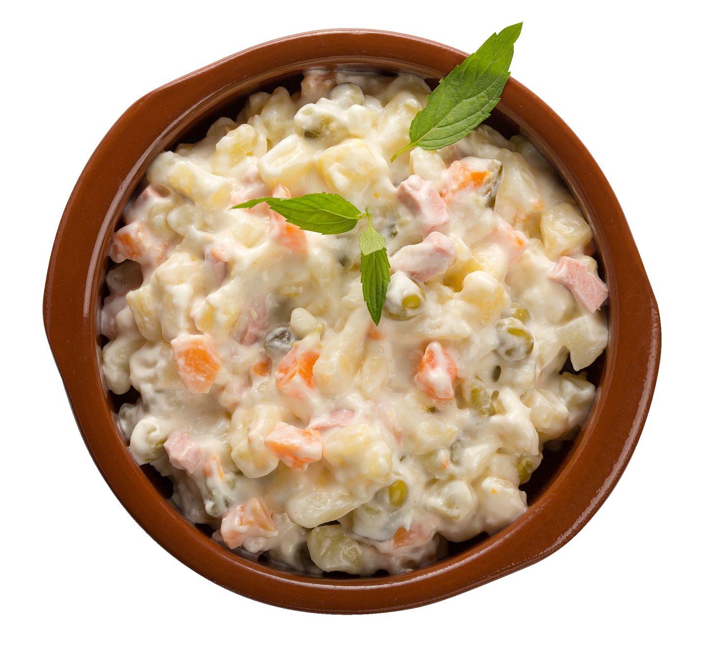 Изображение на Руска салата Класик с колбас от свежата витрина