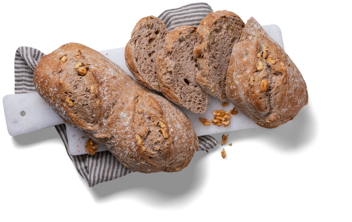 Chléb s vlašskými ořechy