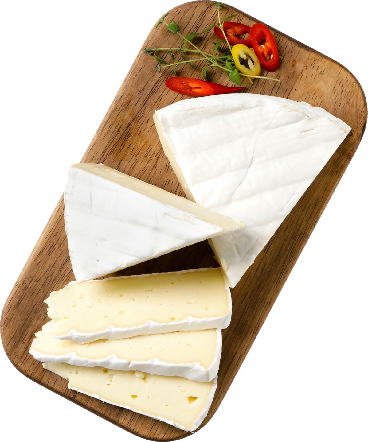 Le Maubert Brie s bílou
plísní na povrchu