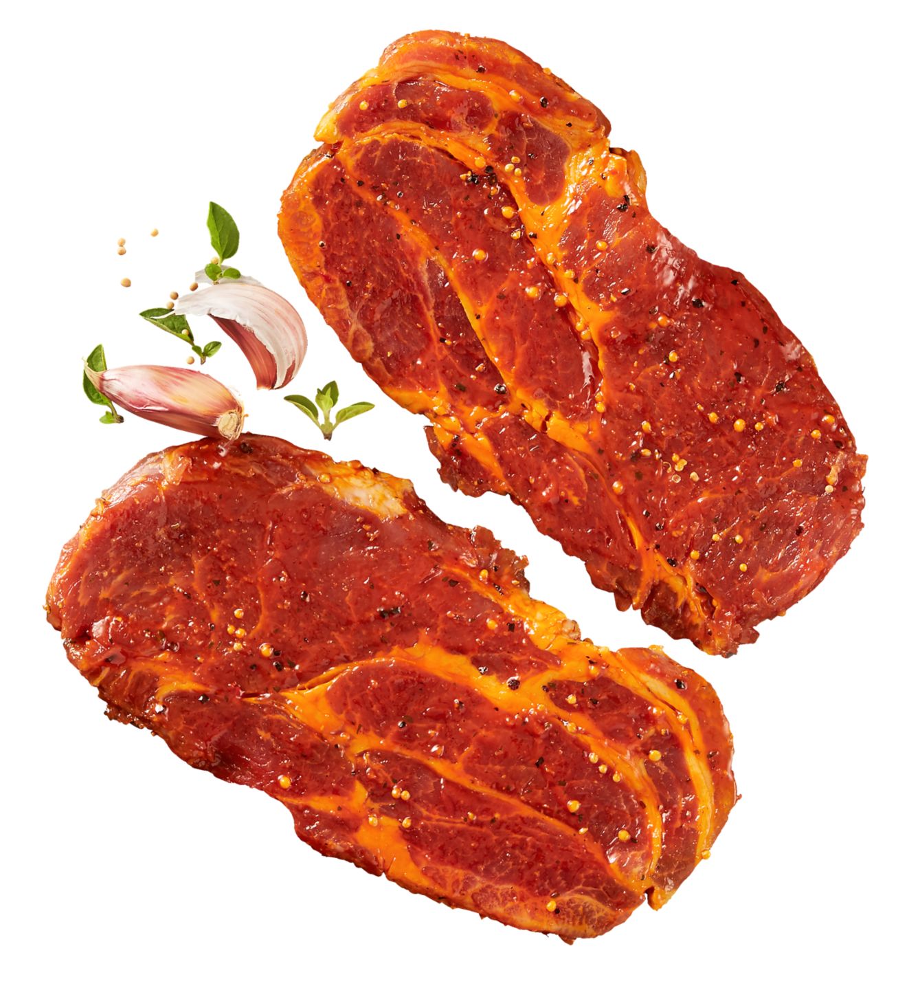 Steak z krkovice Barbecue marinovaná krkovice