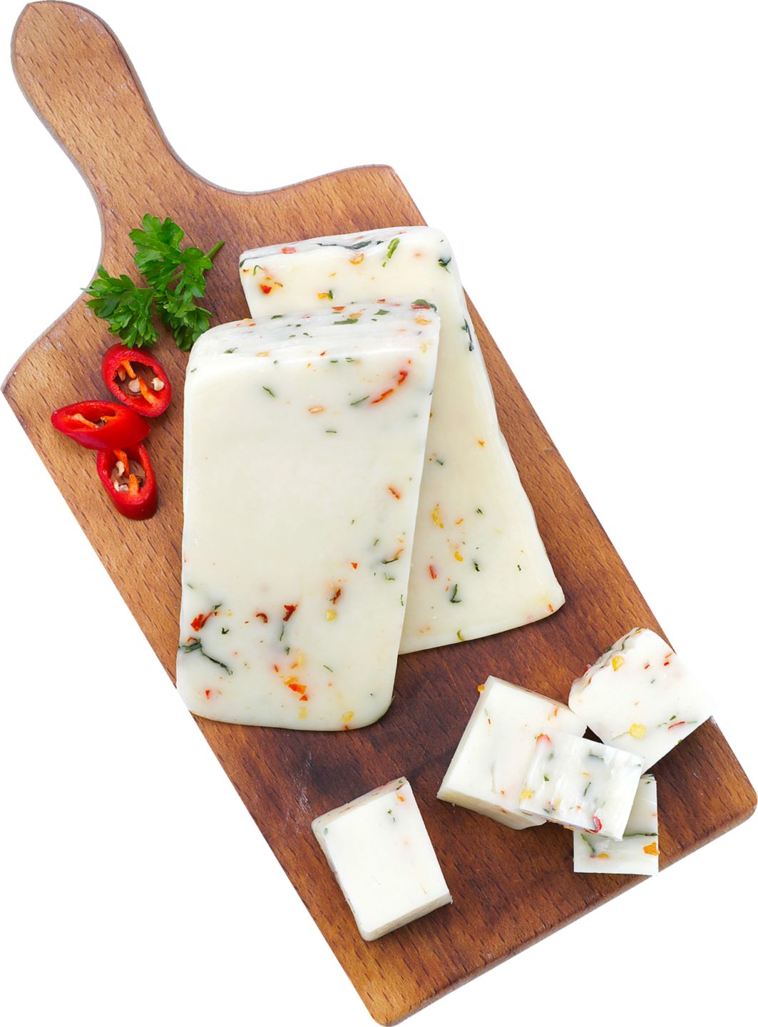 Caciotta Polotvrdý sýr
s chilli a rukolou