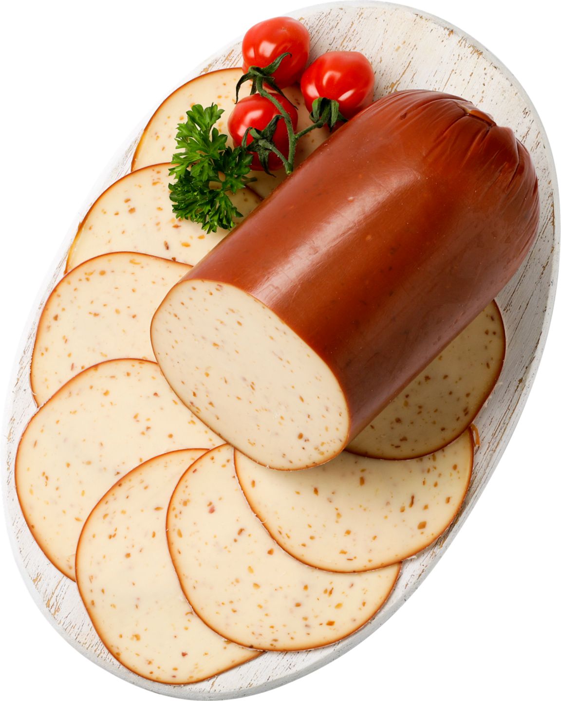 Jihočeský salámový sýr
uzený se šunkou