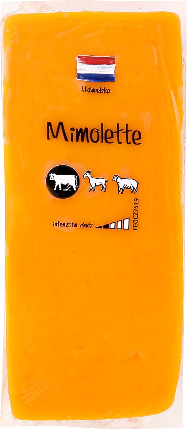 Mimolette sýr přírodní
polotvrdý