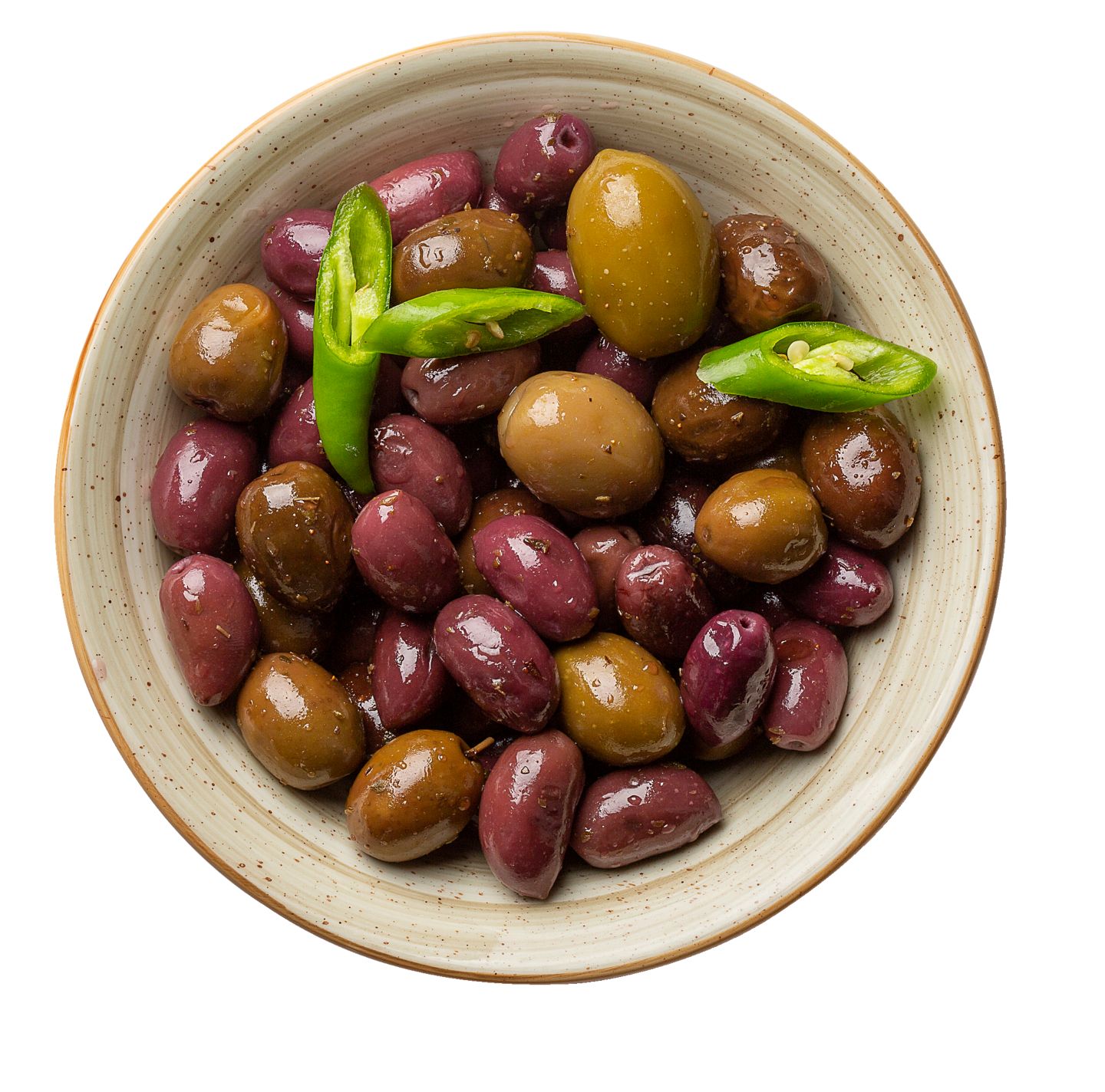 Изображение на Маслини микс натурални с марината