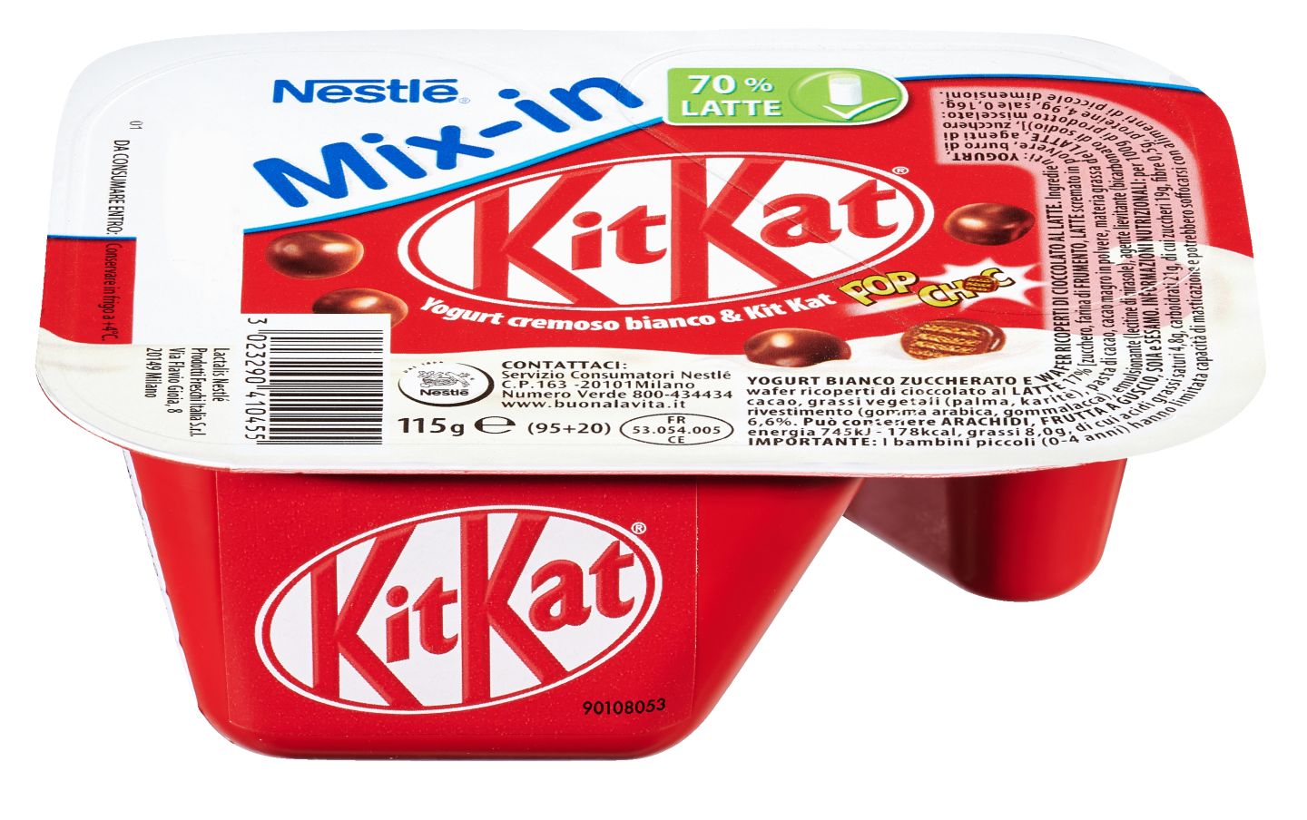 Изображение на NESTLE Млечен десерт KitKat