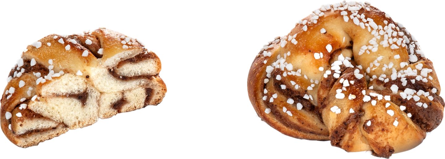 Švédský uzel se skořicí 