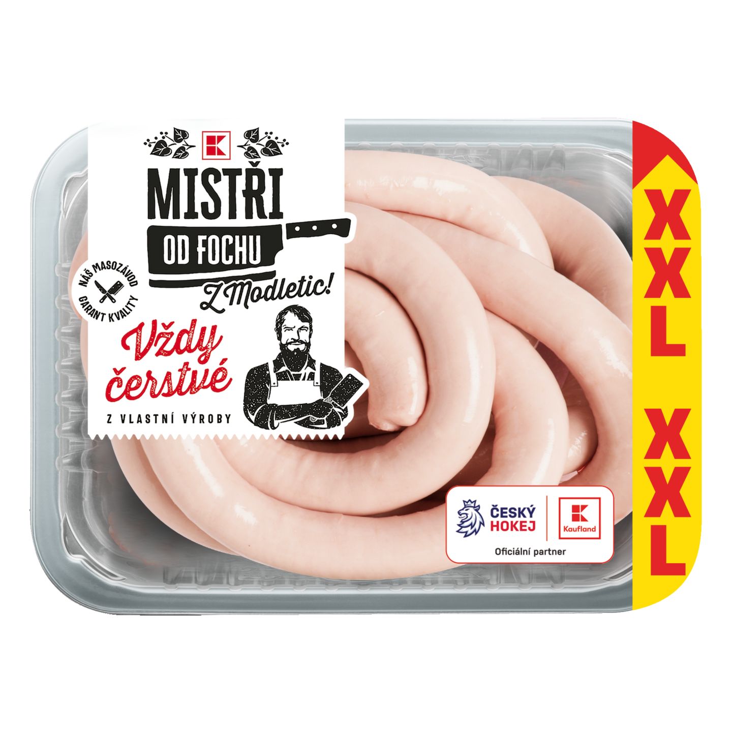 K-Mistři od fochu Vinná klobása
dle receptury z roku 1955