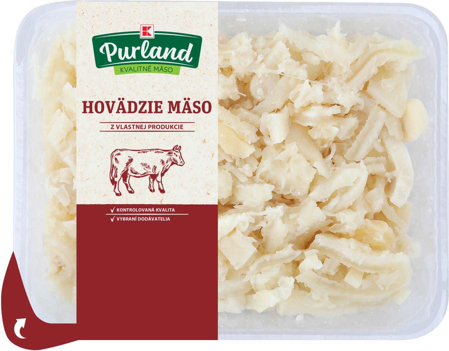 K-Purland Hovädzie držky
predvarené, krájané