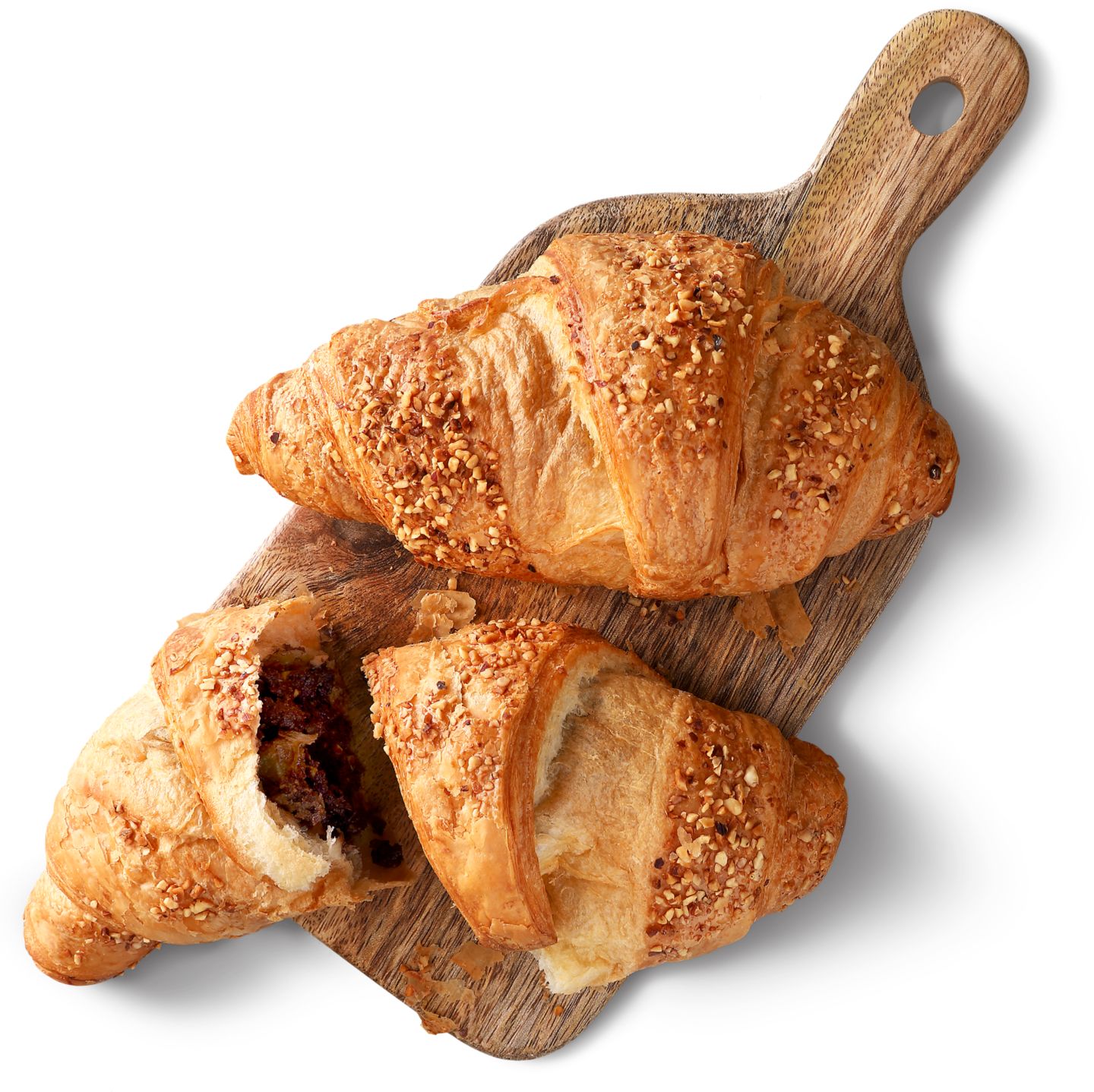 Croissant lískooříšková náplň