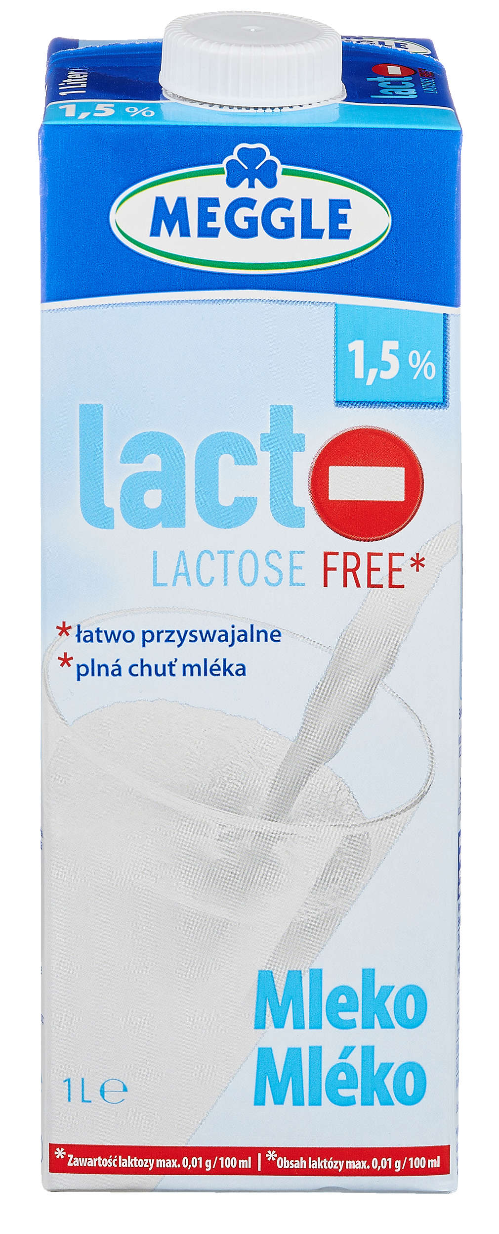 Изображение за продукта Meggle Краве мляко без лактоза