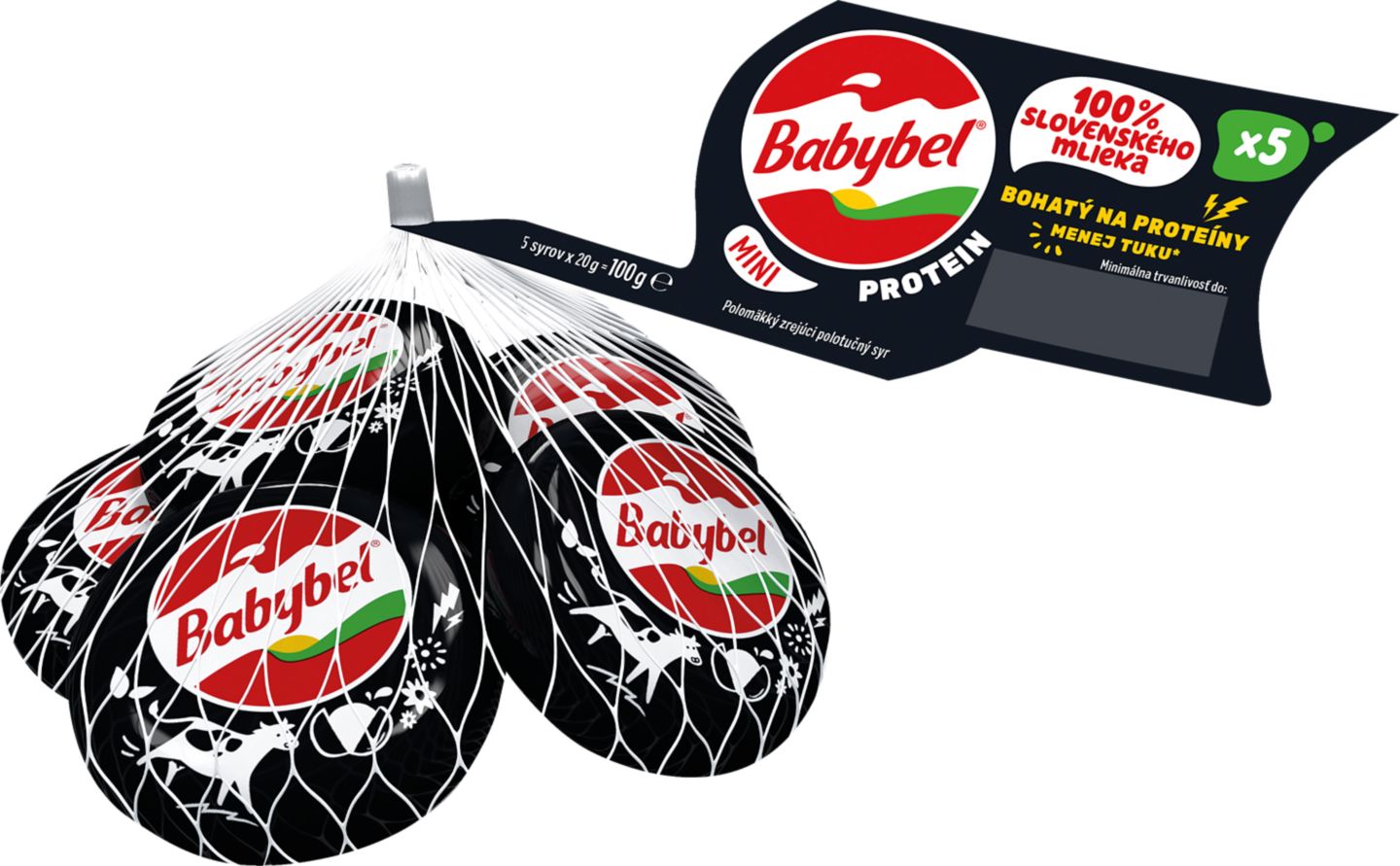 Mini Babybel Polomäkký zrej. syr