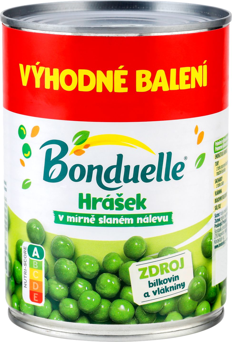 Bonduelle Hrášek
ve slaném nálevu