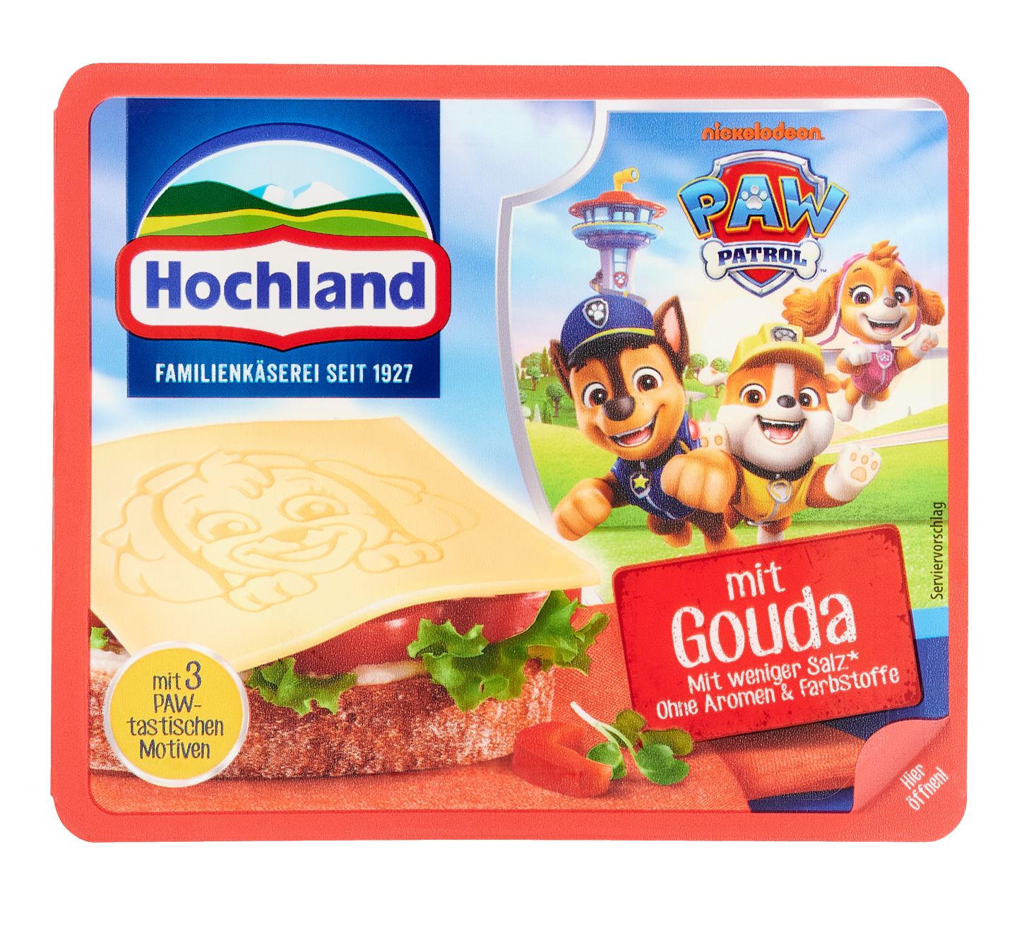 Изображение на HOCHLAND Топено сирене с гауда
Paw Patrol