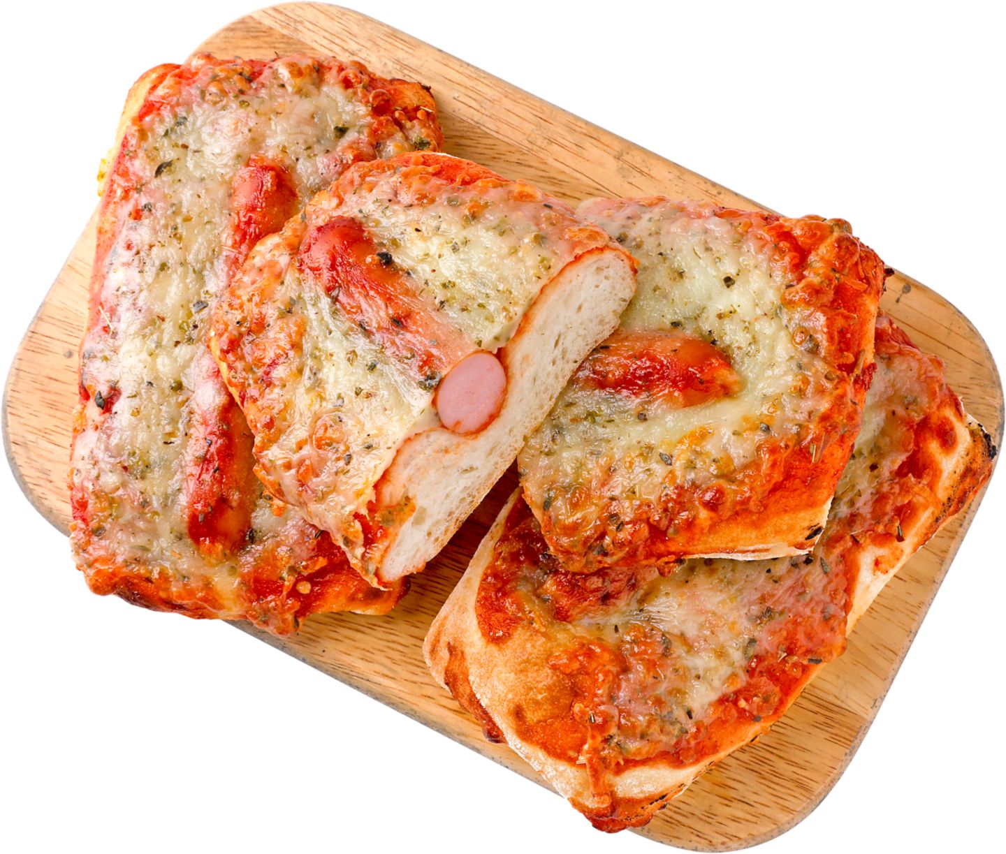 Pizza párek s mozzarelou