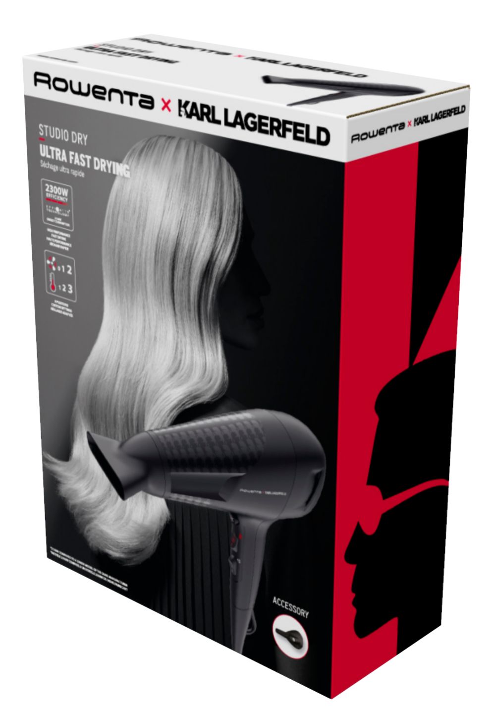 ROWENTA Vysoušeč vlasů CV581L
příkon: 2 300 W