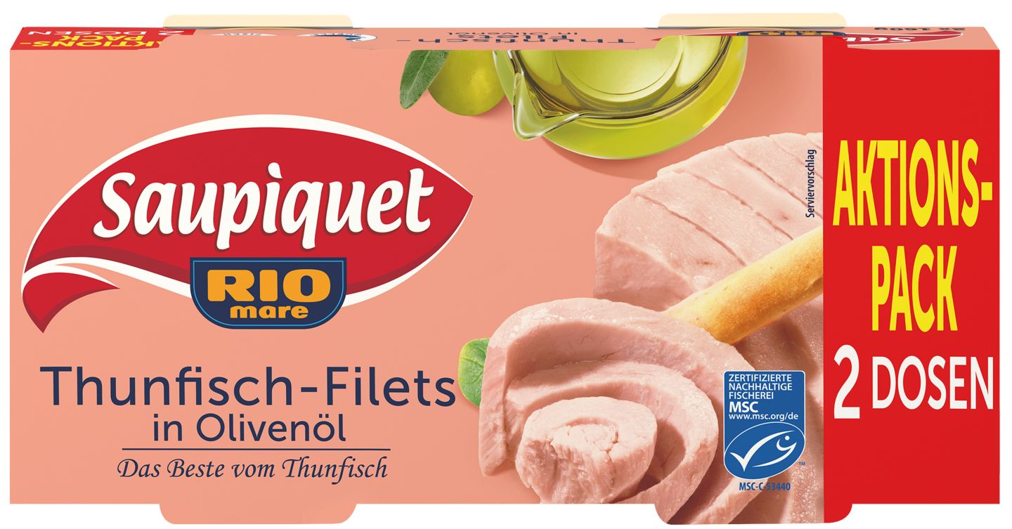 SAUPIQUET Thunfischfilets in Olivenöl