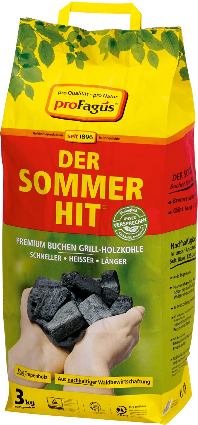PROFAGUS Premium-Grillholzkohle 