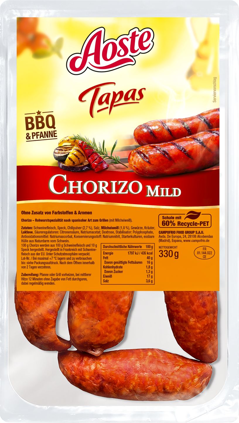 AOSTE Tapas Chorizo