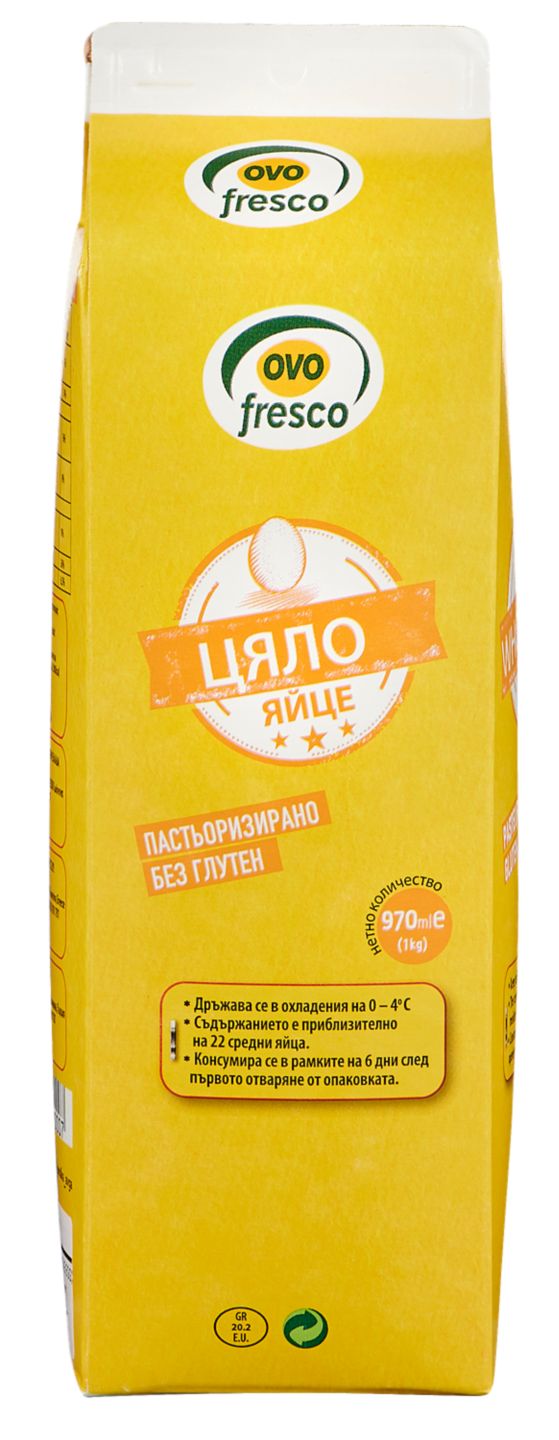 Изображение на OVO FRESCO Цяло яйце
пастьоризирано